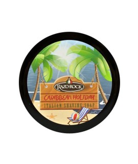 Jabón de afeitar RAZOROCK Caribbean holiday 150ml