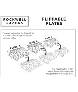 ROCKWELL Razor 6S  adjustable stainless steel razor