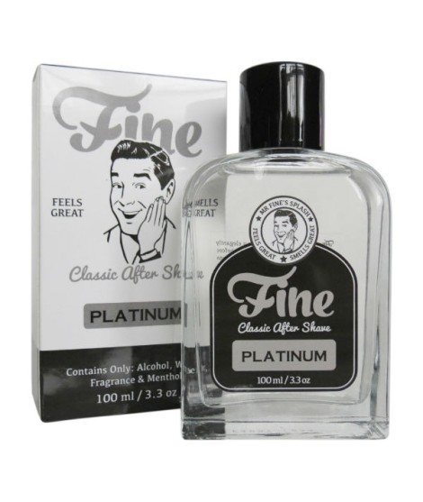 FINE ACCOUTREMENTS Platinum Classic After shave lotion 100ml