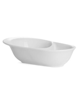 MÜHLE lathering/shaving dish, porcelain white RN5