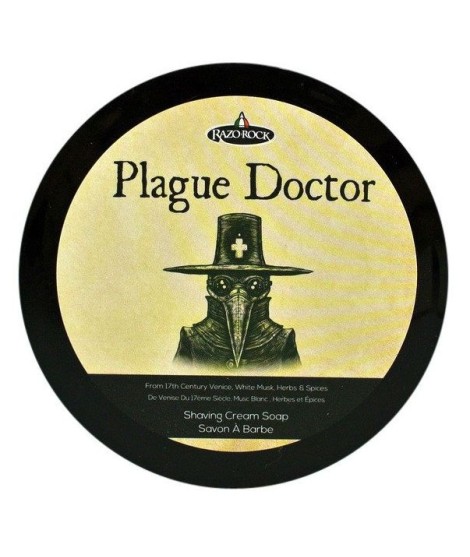 Jabón de afeitar RAZOROCK Plague Doctor 150ml