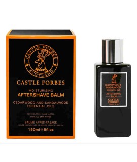 CASTLE FORBES Cedarwood and Sandalwood Essential Oil Aftershave Balm 150ml