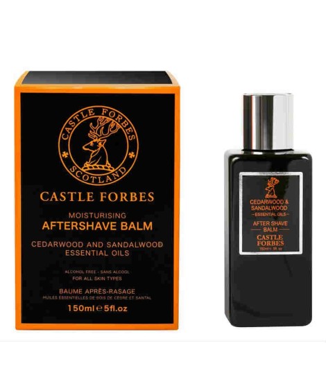 After shave bálsamo CASTLE FORBES Cedro y Sándalo essential oil 150ml