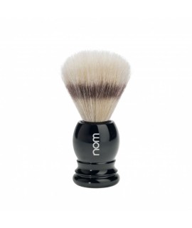 NOM pure bristle shaving brush handle material plastic black 41 P 26