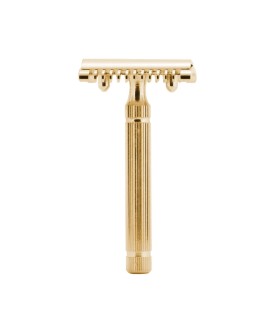 FATIP Piccolo (small) gold open comb safety razor 42110