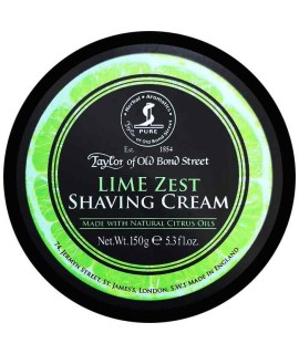 TAYLOR OF OLD BOND STREET Lime Zest shaving cream 150g