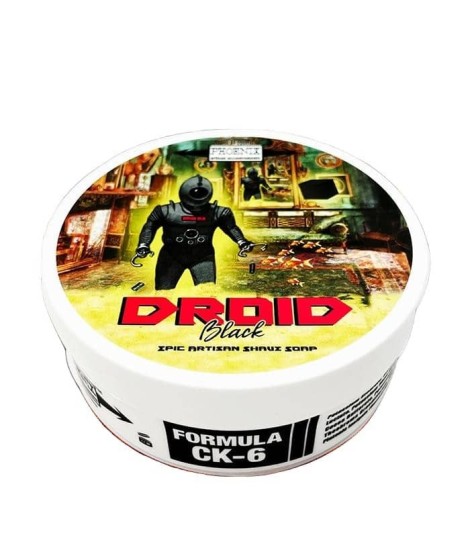 ARTISAN ACCOUTREMENTS Droid Black Ultra Premium CK-6 Formula shaving soap 113g