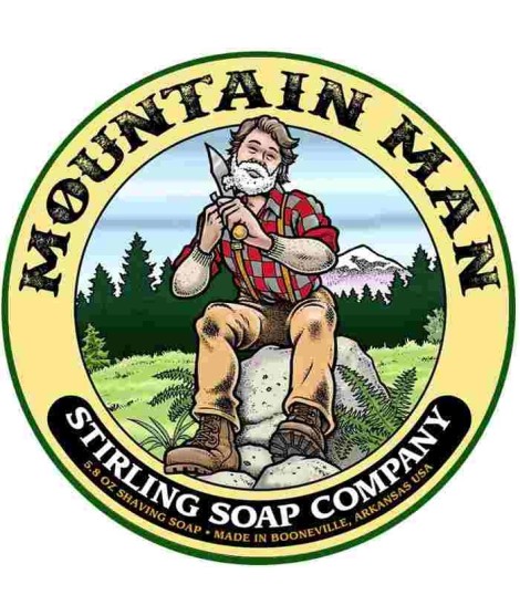 STIRLING Mountain Man shaving soap 170ml
