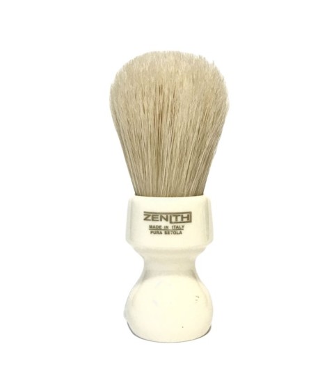 ZENITH pure bristle bleached ivory resin handle 506A SE