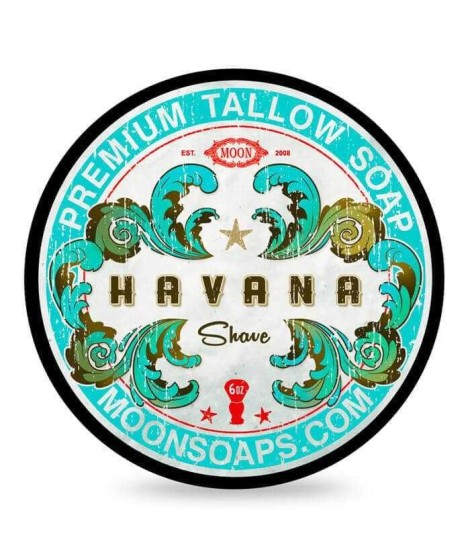 Jabón de afeitar artesanal MOON Havana 170gr