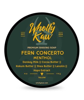 Jabón de afeitar WHOLLY KAW Fern Concerto 114gr