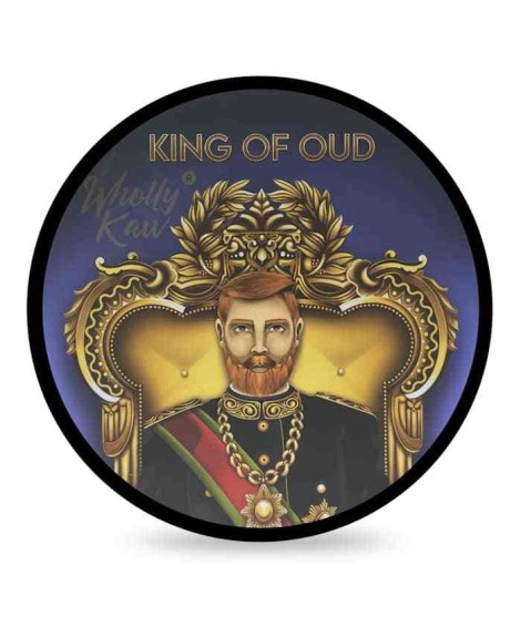 WHOLLY KAW King of Oud shaving soap 114gr