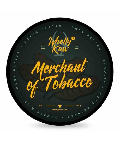 Sapone da barba WHOLLY KAW Merchant of Tobacco 114gr