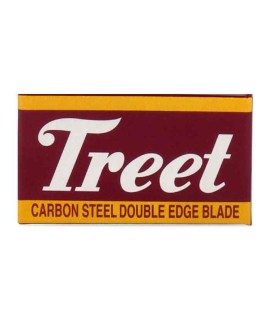 Lamette da barba doppio filo TREET Carbon steel 10pz