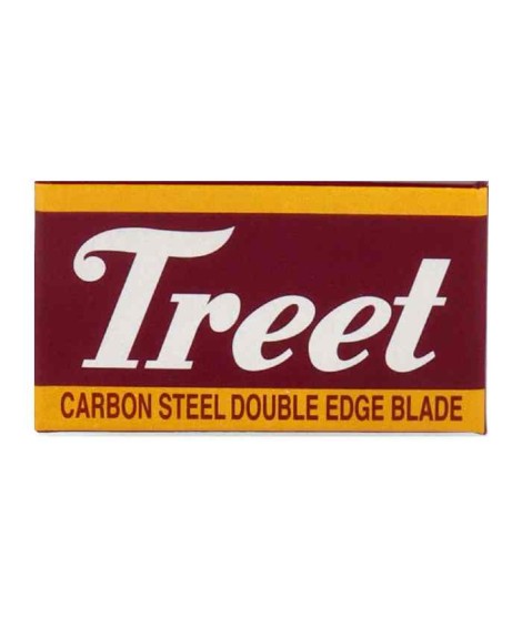 Confección cuchillas de afeitar doble filo TREET Carbon steel 10 pcs