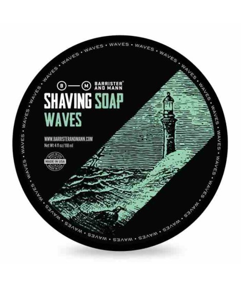 BARRISTER and MANN Waves shaving soap 118ml