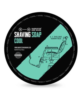 BARRISTER and MANN Cool shaving soap 118ml
