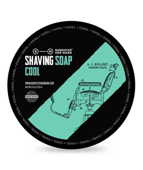 Sapone da barba BARRISTER and MANN Cool 118ml