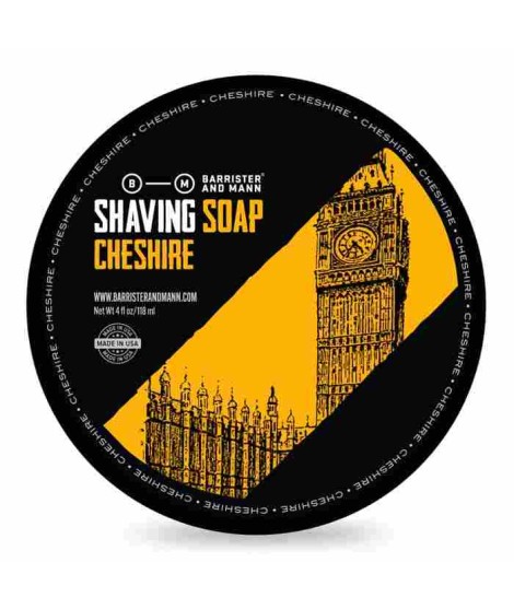 BARRISTER and MANN Chesire shaving soap 118ml