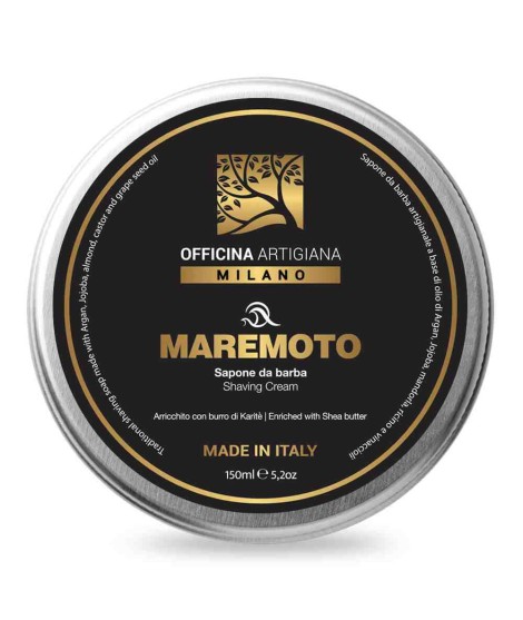 OFFICINA ARTIGIANA Maremoto oils shaving soap 150ml