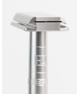 Rasoio da barba HENSON SHAVING 2.0 aggressività medium (++) colore alluminio