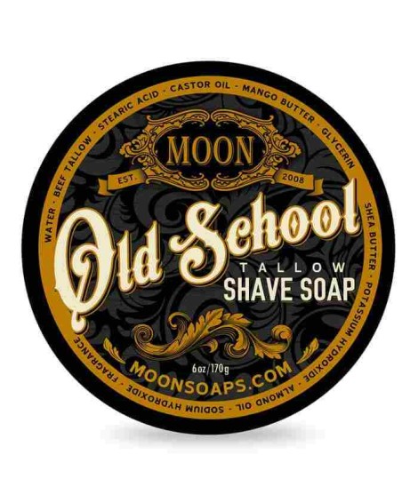 Jabón de afeitar artesanal MOON Old School 170gr