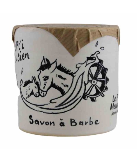 SAVONNIERE DU MOULIN Cedres et Anis in ceramic jar shaving soap 200g