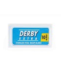 DERBY (blue) EXTRA super stainless double edge stainless steel razor blades (1 pack of 10)