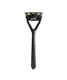 THE LEAF unisex black colour safety razor