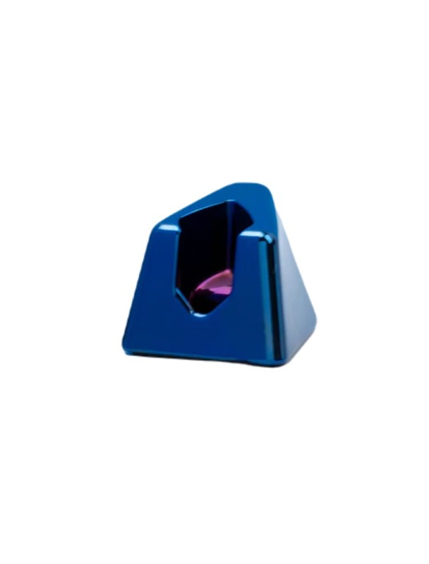 LEAF stand berryblue color for safety razors
