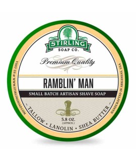 Sapone da barba artigianale STIRLING Ramblin’ Man 170ml