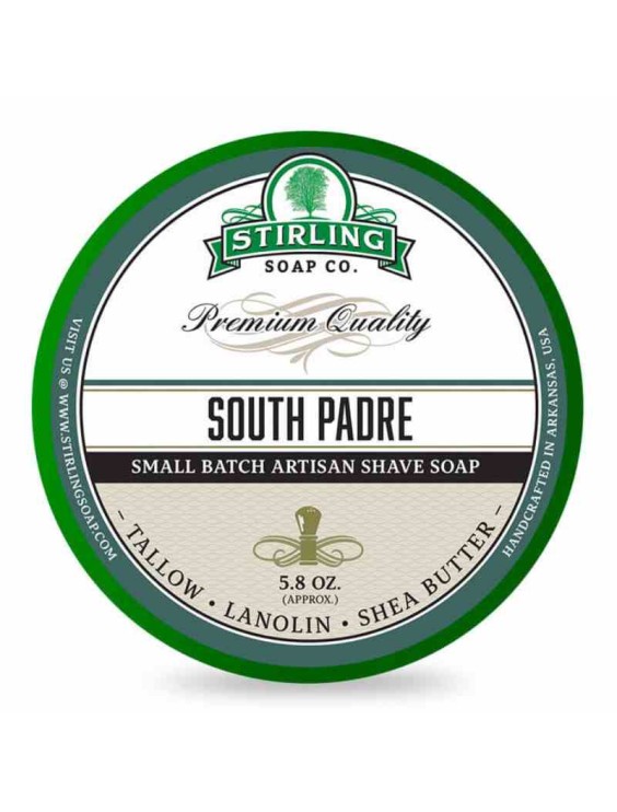 Jabón de afeitar artesanal STIRLING South Padre 170ml