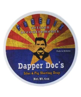 Jabón de afeitar PHOENIX ARTISAN ACCOUTREMENTS Dapper Doc's 114gr