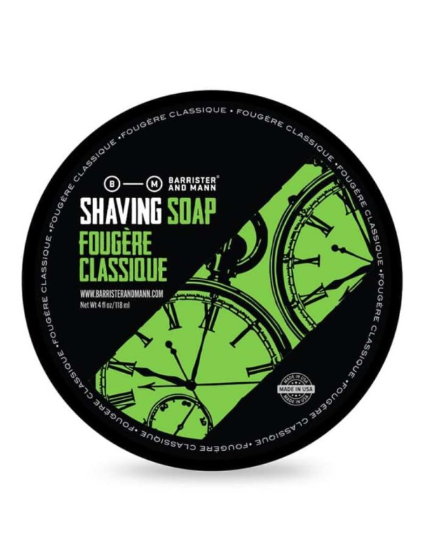 BARRISTER and MANN Fougere Classique shaving soap 118ml