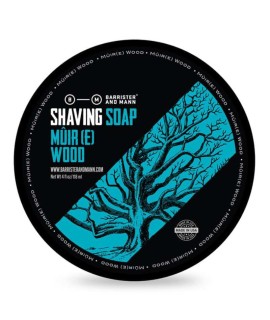 BARRISTER and MANN Muire Wood shaving soap 118ml
