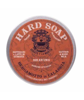 Jabón de afeitar duro ABBATE Y LA MANTIA Bergamotto di Calabria 80g