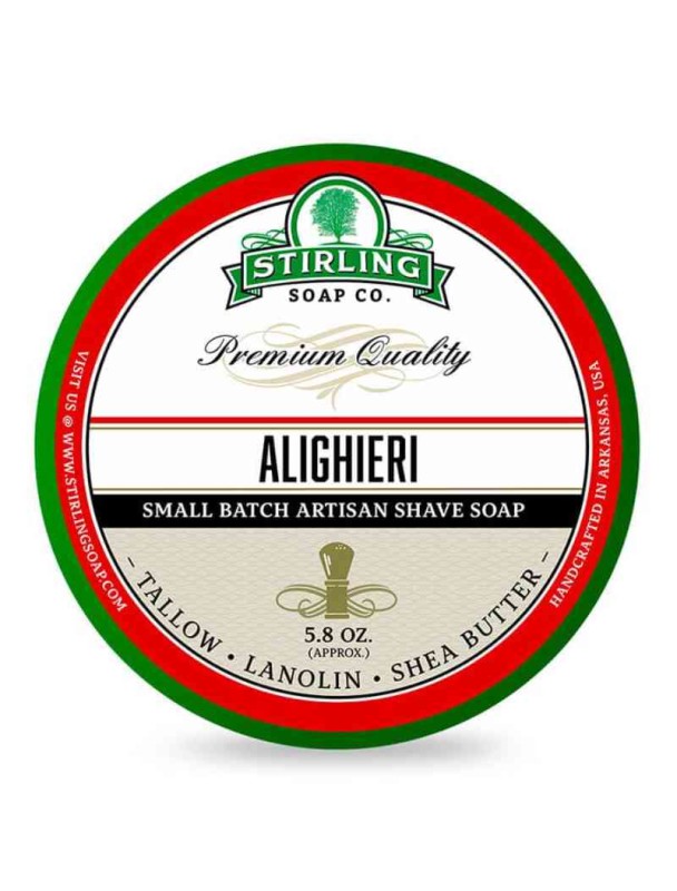 STIRLING Alighieri shaving soap 170ml