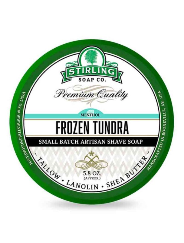 Jabón de afeitar artesanal STIRLING Frozen Tundra 170ml
