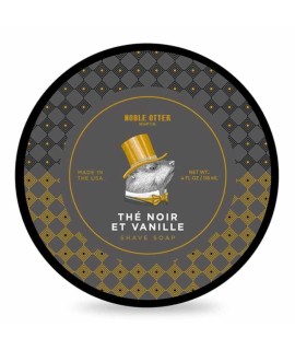 NOBLE OTTER Thé Noir et Vanille shaving soap 118ml