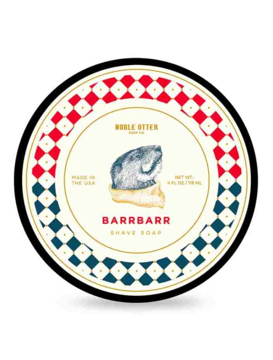 Jabón de afeitar NOBLE OTTER Barrbarr 118ml