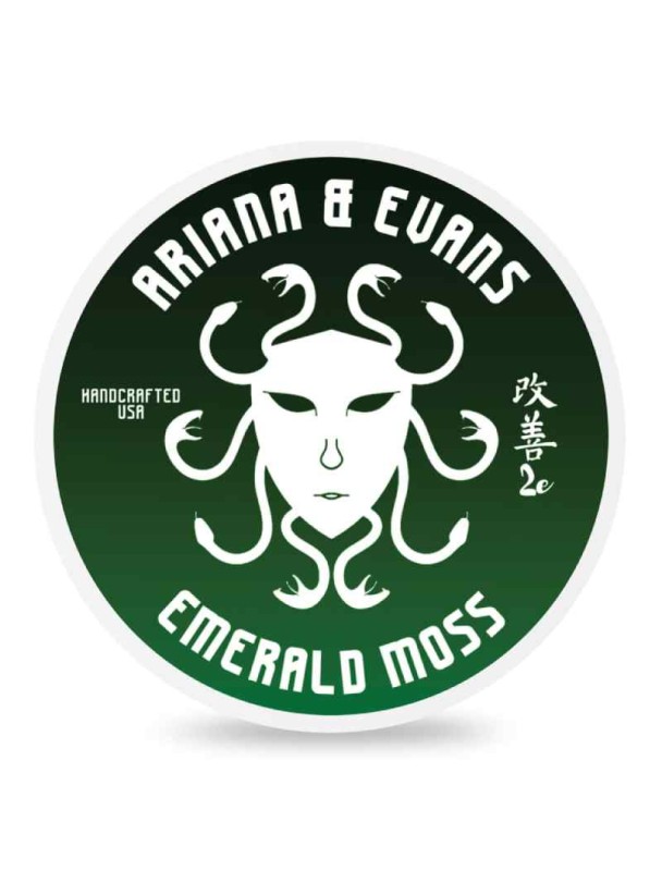 Jabón de afeitar ARIANA and EVANS Emerald Moss K2E 118ml
