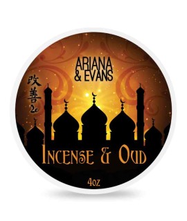 ARIANA and EVANS Incense and Oud K2E shaving soap 118ml