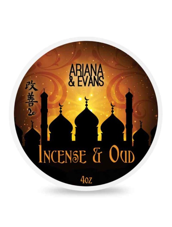 ARIANA and EVANS Incense and Oud K2E shaving soap 118ml