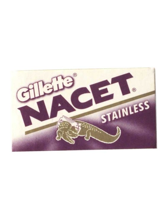 Lamette da barba GILLETTE Nacet stainless 5 pz