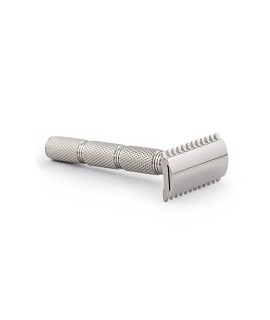 RAZOROCK Game Changer 0.68 open comb Super Knurl handle safety razor 15322