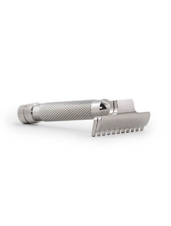 RAZOROCK Hawk V3 stainless steel open comb HD handle safety razor