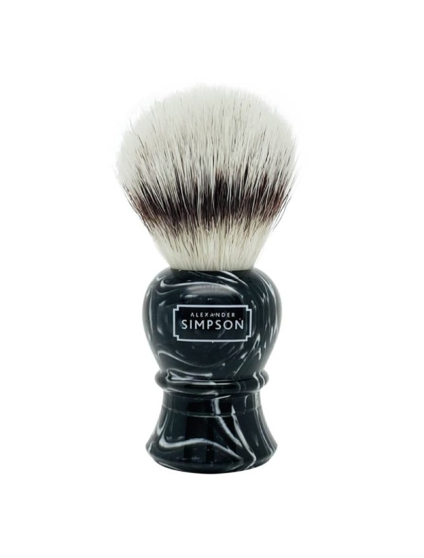 Pennello da barba SIMPSON Islington Faux Ebony Marble L 2190SL3