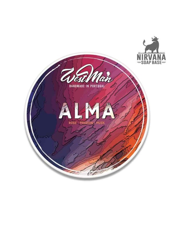 Jabón de afeitar artesanal WESTMAN Alma fórmula Nirvana 120g