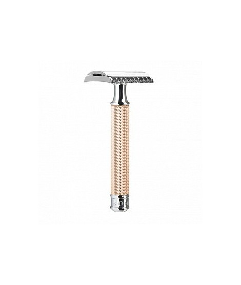 MÜHLE safety razor tooth comb R41 ROSE GOLD