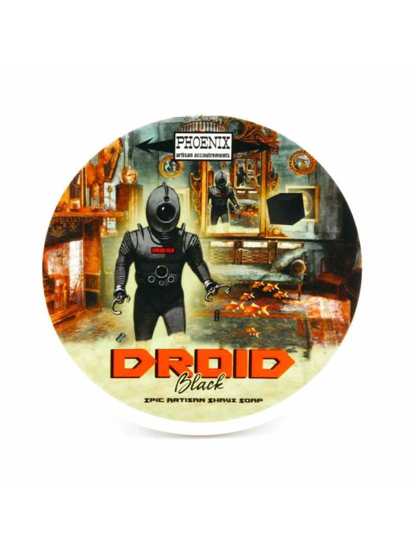 ARTISAN ACCOUTREMENTS Droid Black Ultra Premium CK-6 Formula shaving soap 113g